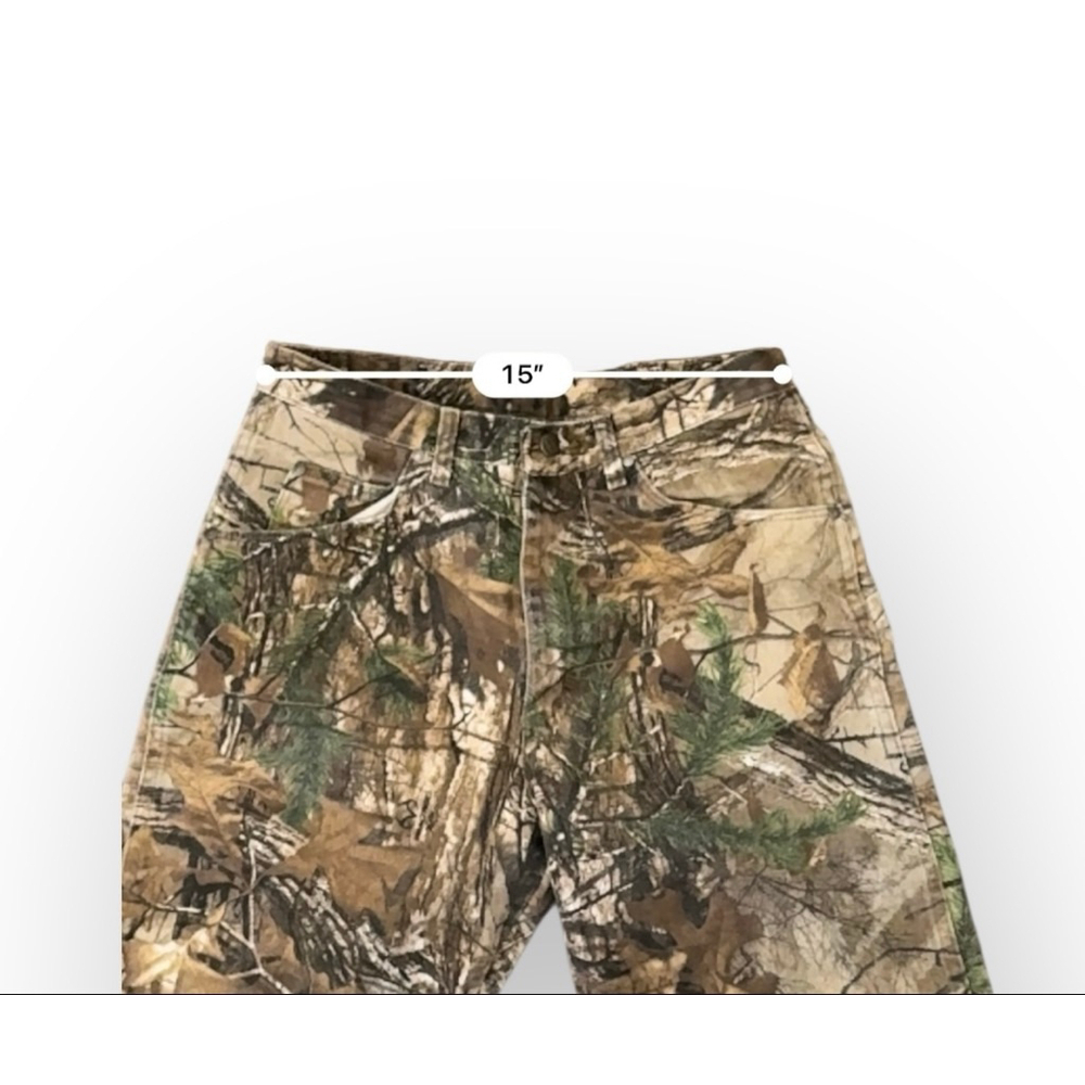 Wrangler Men’s Pro-Gear Realtree Straight Leg Camo Pants 34x32 Brown/Green​ - Picture 3 of 8